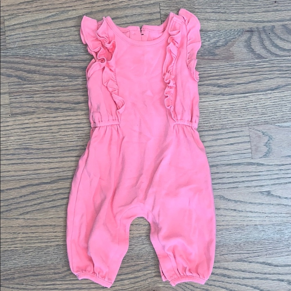 Baby Gap pink romper 0-3 months